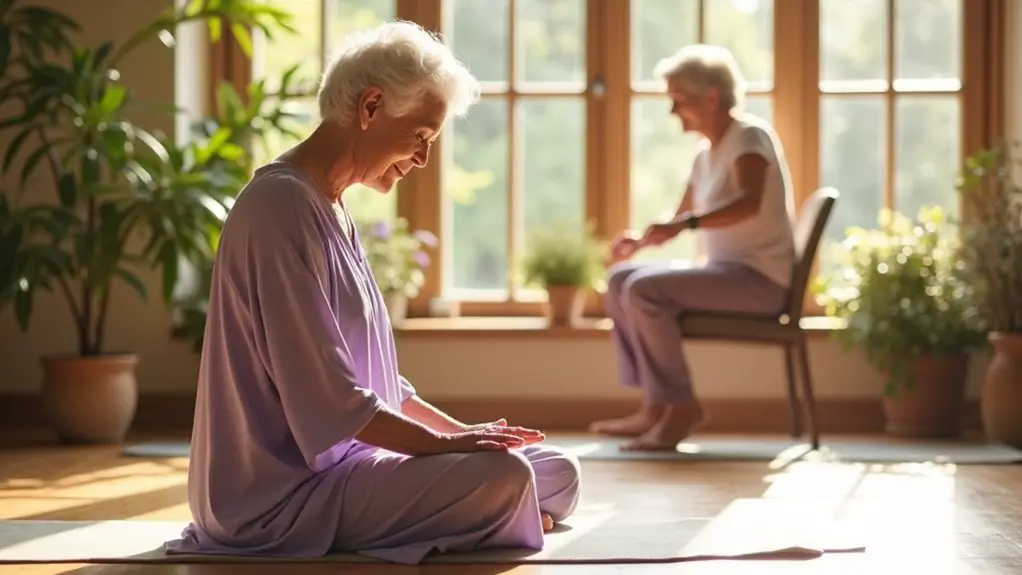 gentle yoga for seniors